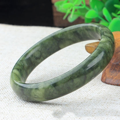 Natural Jade Muster Armband Chinesischer Stil