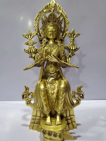 Bronze Maitreya Future Buddha Jampa Tantric Statue