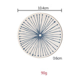 Heat Insulation Water Absorbing Cup Pad, Diatom Mud Pad