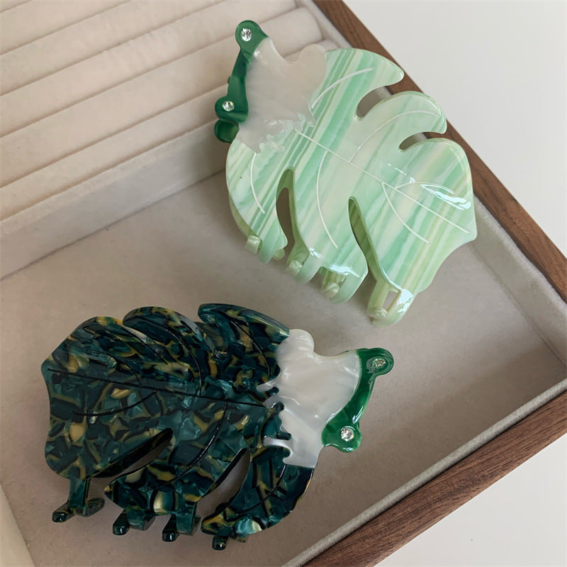 Frosch Grip Farbe passende Haarkrallen Haifisch Clip Haarzubehör Accessoires