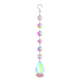 Artificial Crystal Octagon Bead Pendant