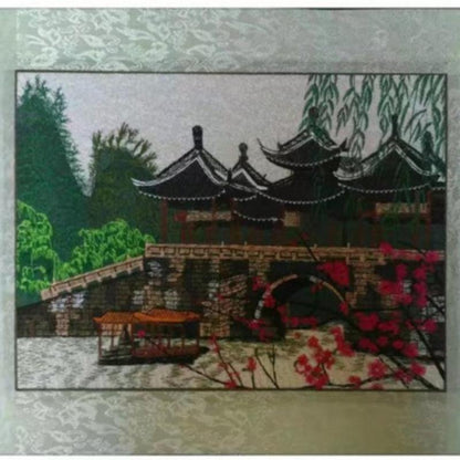 Classic Landscape Embroidery Decorative Painting-8