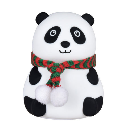 Cute Sitting Panda Silicone Night Light-7