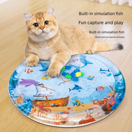 Summer Cooling Pet Water Bed Cushion Ice Pad Cat Dog Sleeping Square Mat
