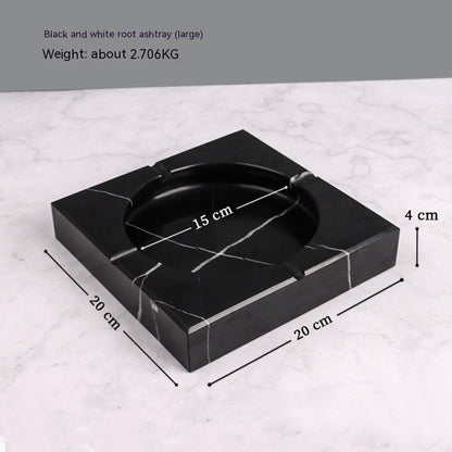 Modern Minimalist Marble Ashtray Creative Personality