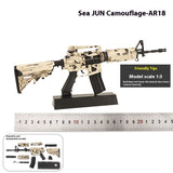 Alloy Military Model Detachable Metal Gun Toy