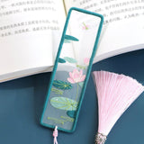 Four Seasons Scenery Handmade Embroidery Bookmark Material Kit-4