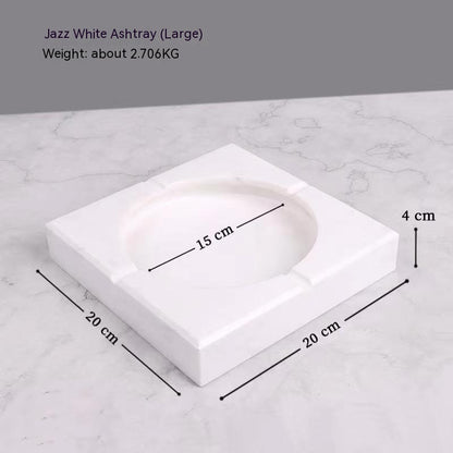 Modern Minimalist Marble Ashtray Creative Personality