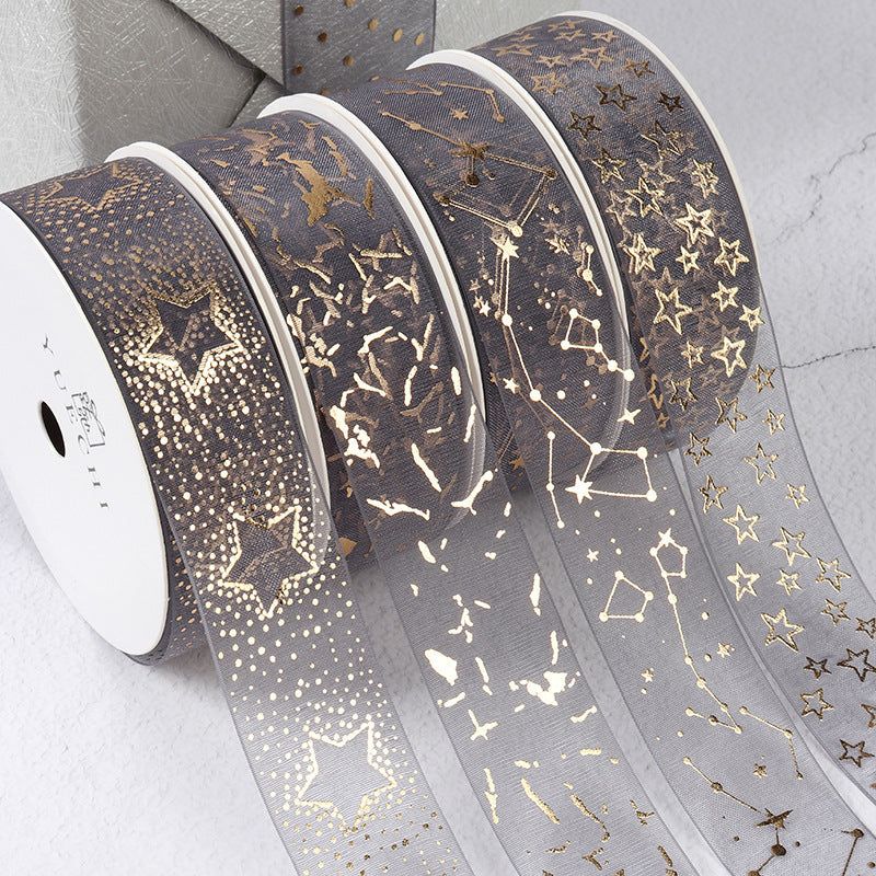 Gift Wrap Decorative Ribbons Handmade DIY Snow Yarn Silk Ribbons