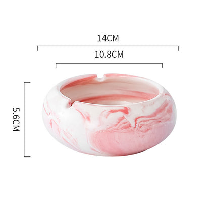 Personality Trend Ceramic Ashtray Creative Home