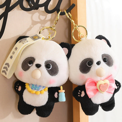 Cute Panda Keychain