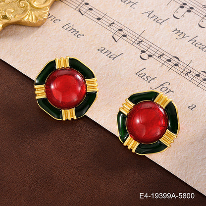 Retro Chinese Style Earrings High Court