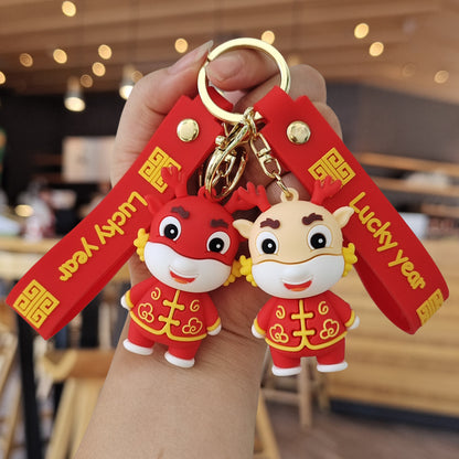 Creative Cute Little Dragon Shape Keychain Pendant