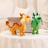 Adorable Chinese Dragon Plush Toy Ornaments-2