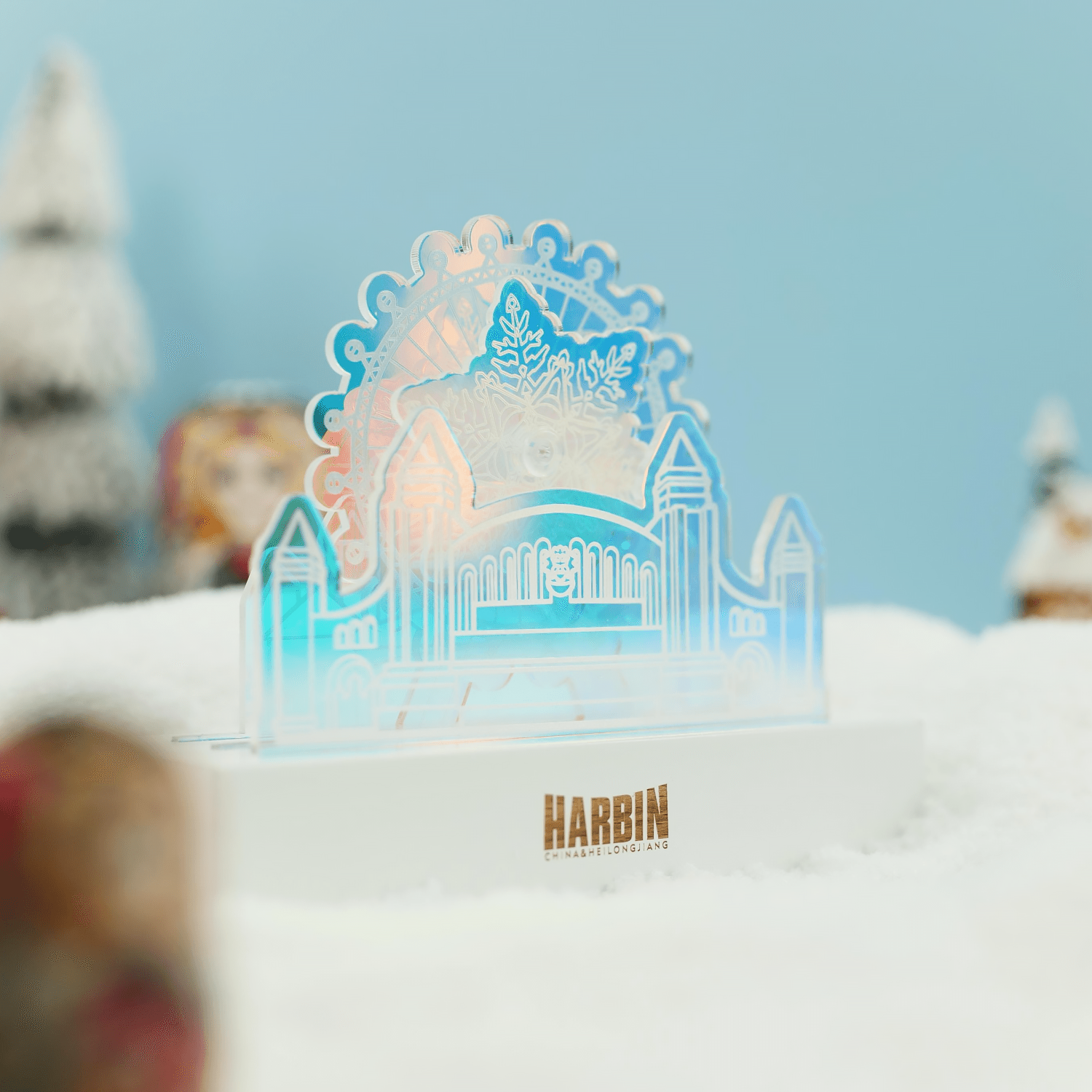 Bedroom Decor​ Harbin Ice and Snow World Atmosphere Light-2