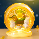 Birthday Gift Ideas Jade Rabbit Moon Night Light Atmosphere Ornaments-1