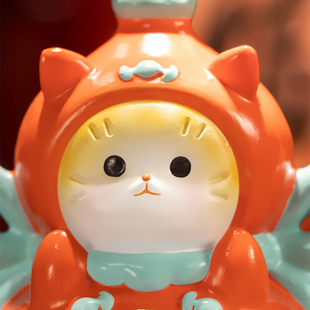 Cartoon Cat Fridge Magnets Forbidden City Creative Decoration Small Gifts-4