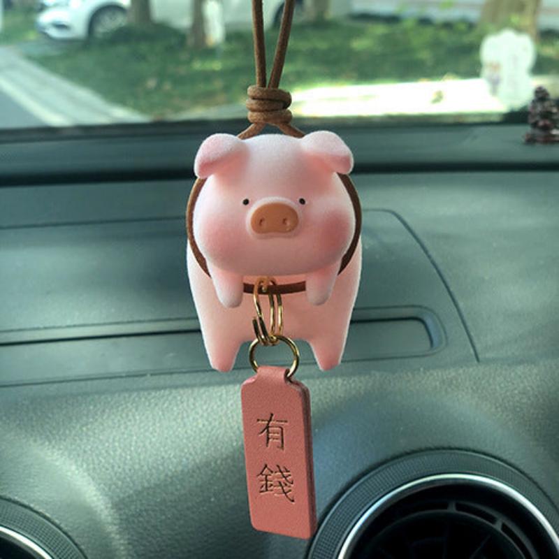 Cartoon Lulu Pig Car Decorations Pendant-4