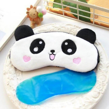 Cartoon Panda Light Blocking Breathable Sleep Eye Mask-4