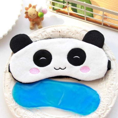 Cartoon Panda Light Blocking Breathable Sleep Eye Mask-5