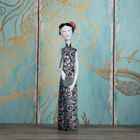 Chinese Cheongsam Girl Decoration Living Room Ornaments-4