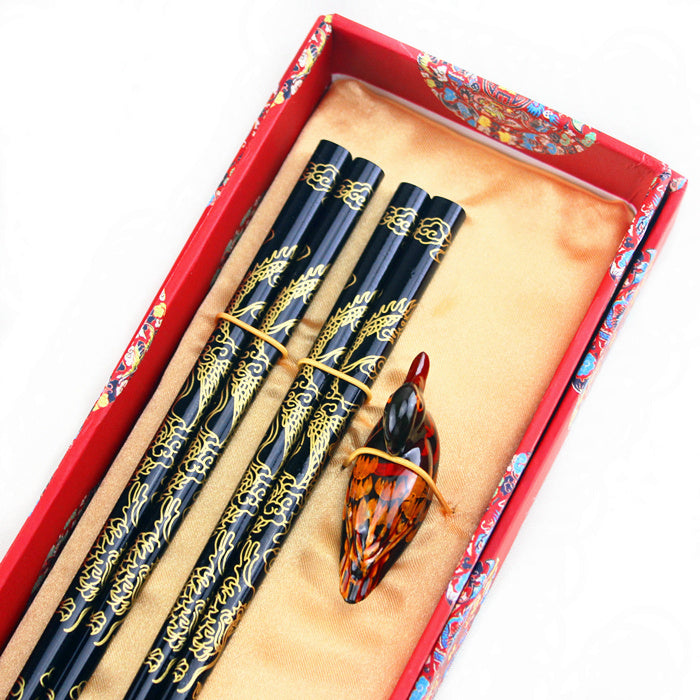 Chinese Dragon Pattern Chopsticks-1