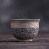Chinese Kung Fu Tea Cup Antique Rust Glazed Ceramic Teacup