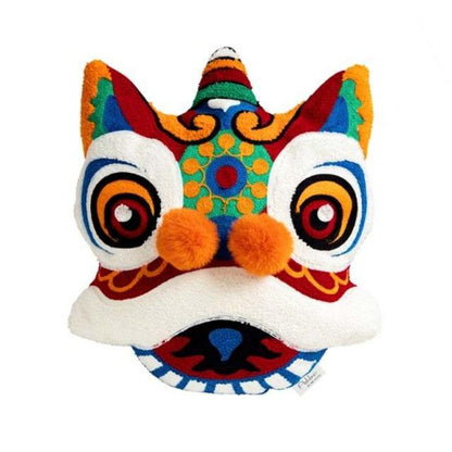 Chinese Lion Dance Creative Pillows Backrests-14