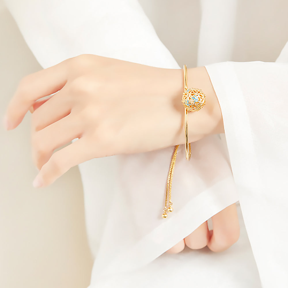 Chinese Style Birthday Gifts Sachet Bracelet Dark Fragrance Sleeve Flower Sachet Bracelet-4