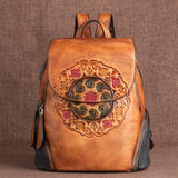 Chinese Style Creative Embossing Women Backpack-2