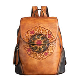 Chinese Style Creative Embossing Women Backpack-6