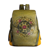 Chinese Style Creative Embossing Women Backpack-7