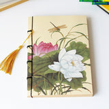 Chinese Style Retro Famous Painting Tassel Notebooks-7