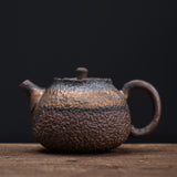 Chinese Tea Ceremony Kung Fu Tea Teapot Imitation Stone Ceramic Tea Set-1