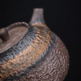 Chinese Tea Ceremony Kung Fu Tea Teapot Imitation Stone Ceramic Tea Set-6