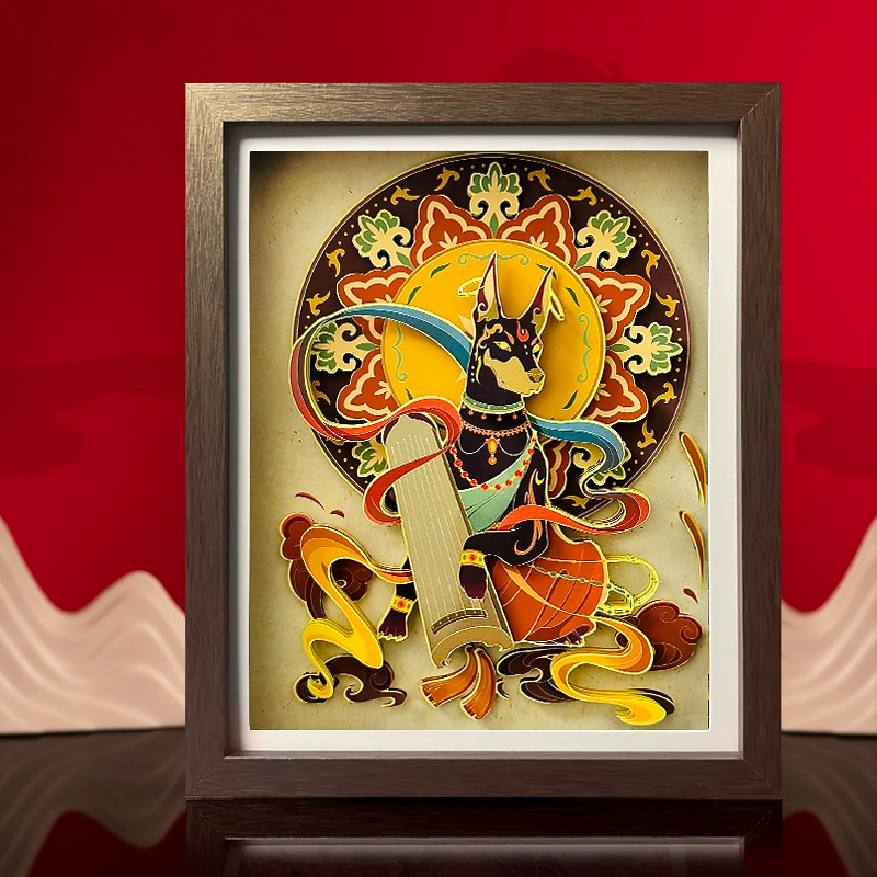 Chinese Zodiac Dunhuang Paper Cut Personalized Ornaments Creative Birthday Gifts-15