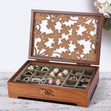 Classical Traditional Solid Wood Jewelry Box-1