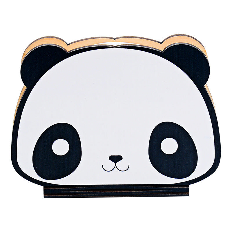 Colorful LED Folding Panda Book Light-4