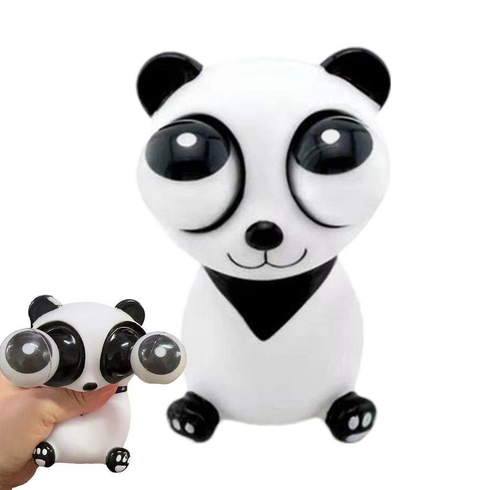 Creative Eye Blowing Pinch Fun Panda Stress Relieving Toy-1