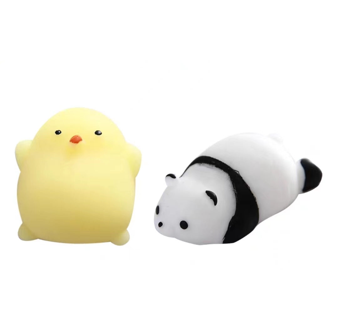 Creative Eye Blowing Pinch Fun Panda Stress Relieving Toy-2