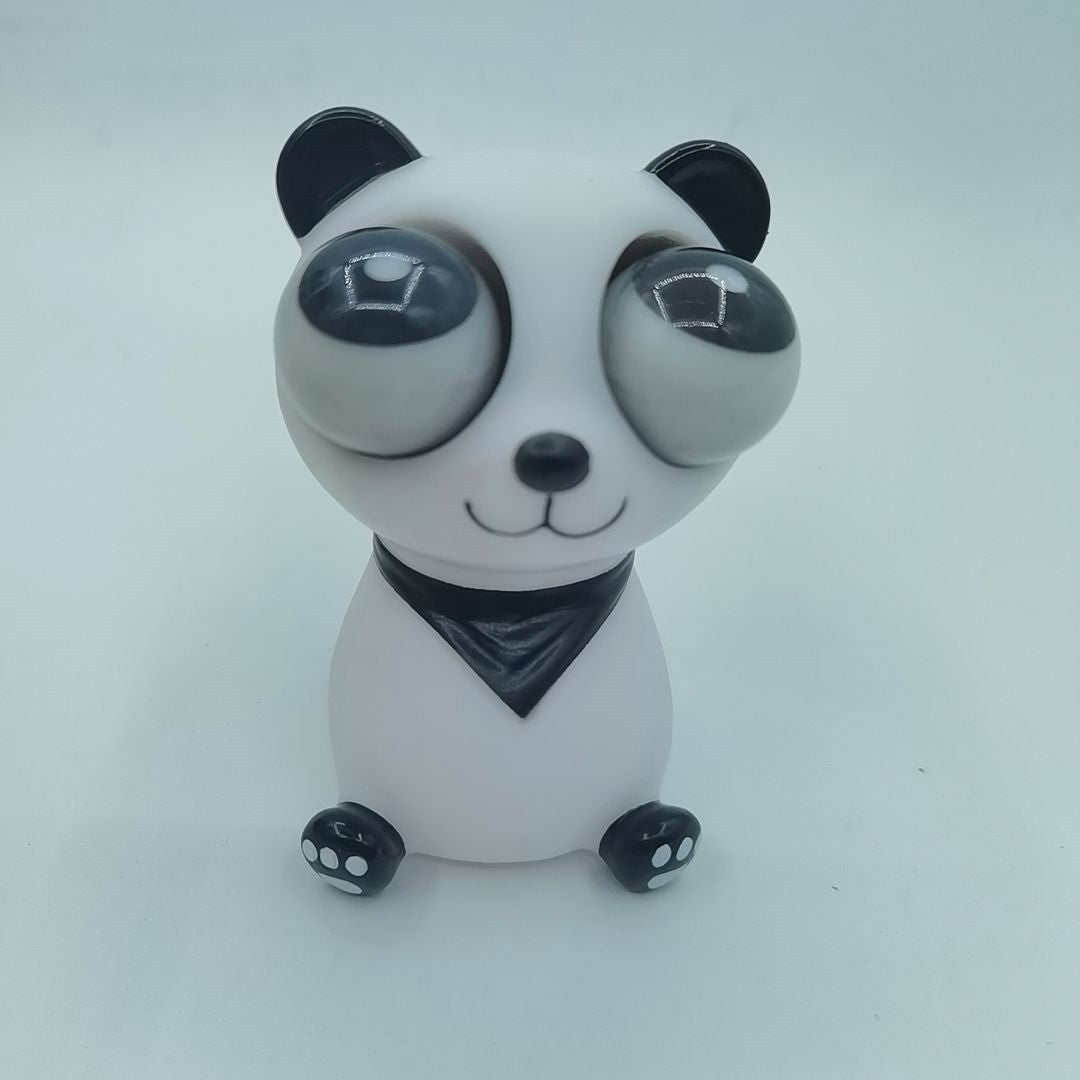 Creative Eye Blowing Pinch Fun Panda Stress Relieving Toy-5