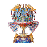 Crown Music Box Empress Xiaoduan Phoenix Crown Assembled Ornament-5