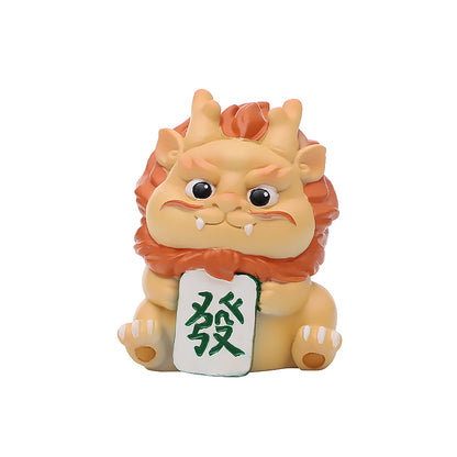 Cute Chinese Dragon Desktop Ornament-2