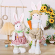 Easter Bunny Decoration Retractable Doll Gift | Home & Window Display-3