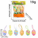 Easter Egg Hanging Decor Pendant Holiday Party Decorations-6