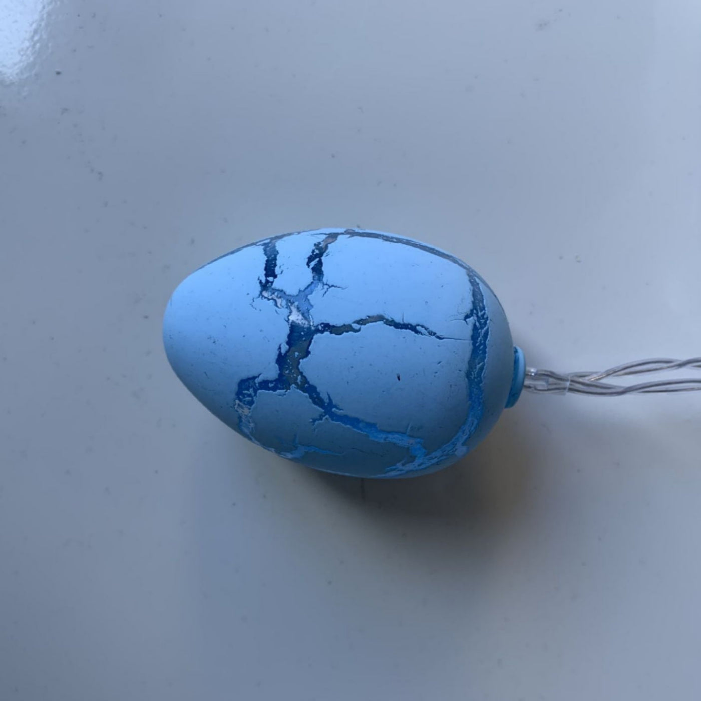Easter Egg Lamp String Crack Egg LED Waterproof Light String-8