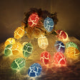 Easter Egg Lamp String Crack Egg LED Waterproof Light String-9