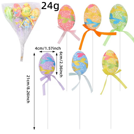 Easter Eggs Flower Arrangement Holiday Party Decoration Scene Arrangement-6