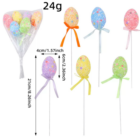 Easter Eggs Flower Arrangement Holiday Party Decoration Scene Arrangement-8