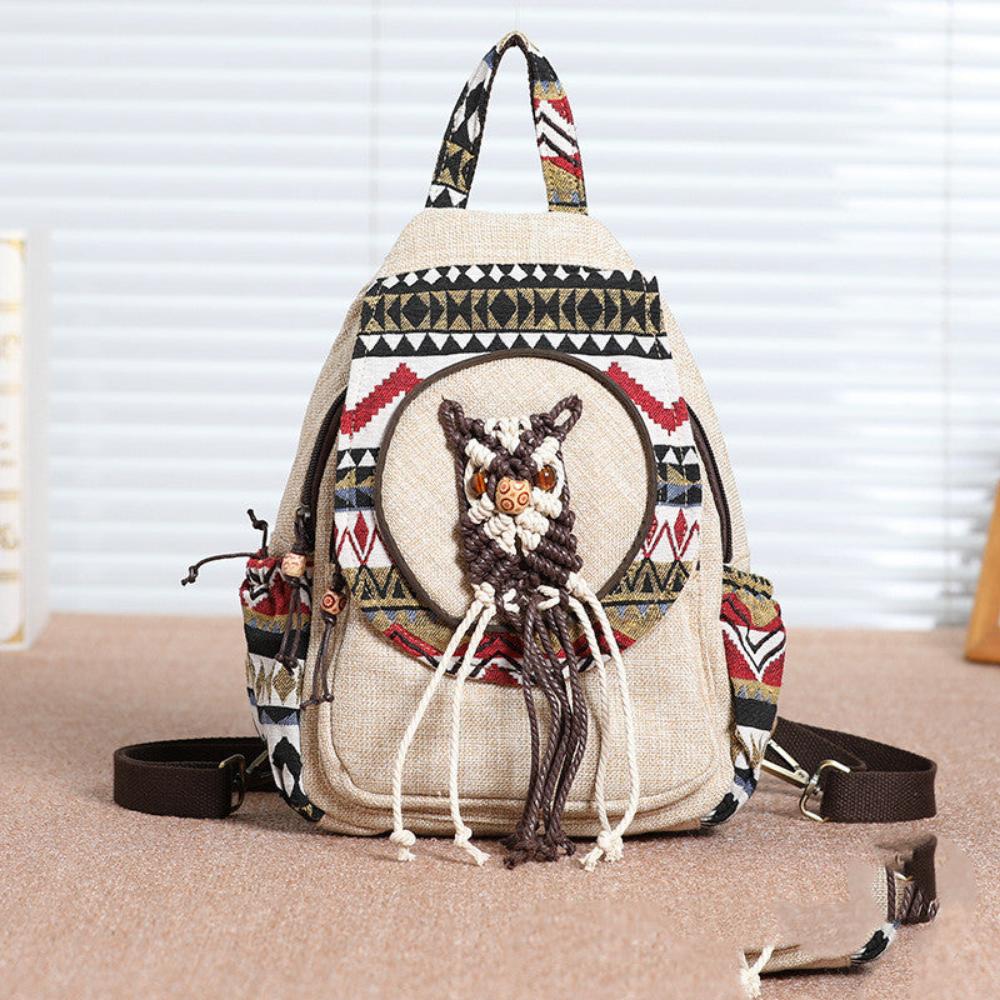 Famous Style Decorative Braided Backpack-1